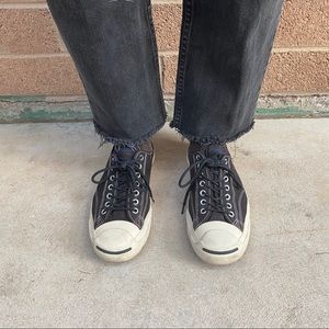 🌟SOLD🌟 Mens Black Jack Purcell Converse
